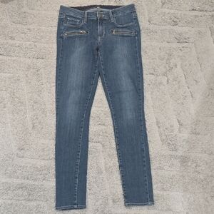 PAIGE Dark Blue Skinny Jeans